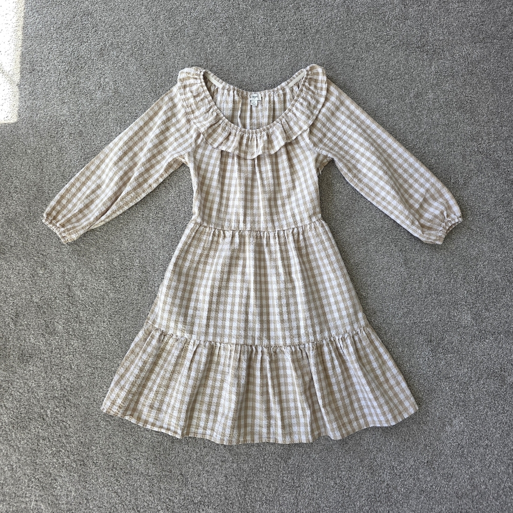 J. Crew Ruffle Midi Dress